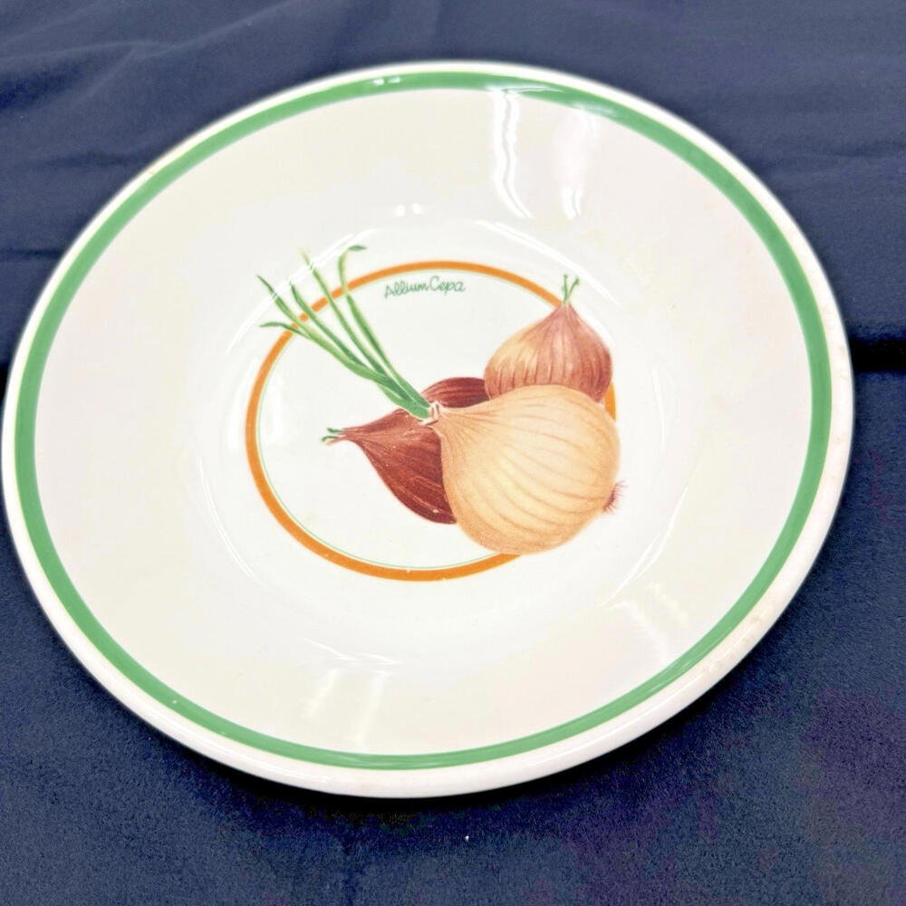 Himark 8.25" Allium Cepa Solanum Pattern Pasta Soup Salad Bowl Made in Italy